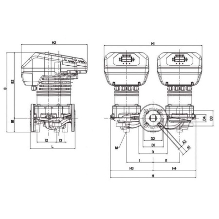 Циркуляционный насос DAB Evoplus D 120/360.80 M, 60151025