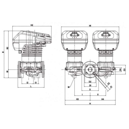Циркуляционный насос DAB Evoplus D 80/340.65 M, 60151017
